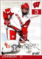 2010-11 Wisconsin Badgers Mens #11 Craig Johnson