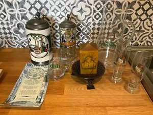 Dortmunder DAB Actien Brauerei Pilsener Krug Glas Kerze Pitcher - Bild 1 von 5