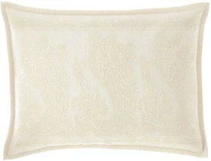 Ralph Lauren Elody 100% Linen 15x20" Feather Decorative Throw Pillow $255 Cream - Picture 1 of 3