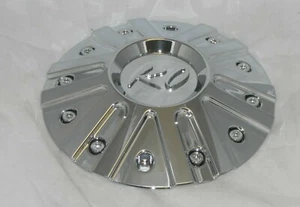 KO WHEELS AMERICANA 835 CHROME WHEEL RIM CENTER CAP 772 S1104-03 772C01 - Picture 1 of 2