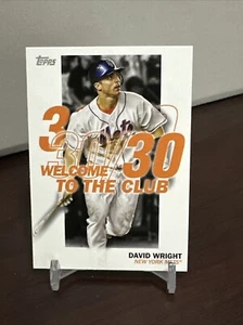 2023 Topps - Welcome to the Club 30 30 - David Wright - New York Mets - Picture 1 of 2