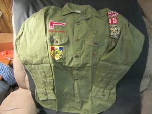 Camisa de manga larga Keystone Area Council, Insignia, Pa. Dept. Pin forestal HBG2 - Imagen 1 de 3
