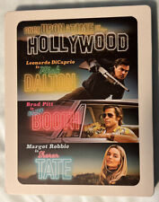 Once Upon a Time... in Hollywood 4K Steelbook FREE SHIPPING!!!