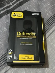 OtterBox Samsung Galaxy S9 Case Defender Series Rugged Screenless Edition Black - Picture 1 of 5