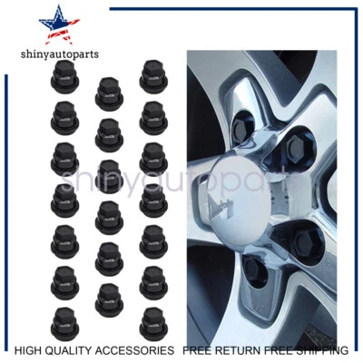 20 PIEZAS Tapa de Tuerca Negra para Chevrolet S10 Blazer GMC Jimmy Sonoma Foto 1 de 4