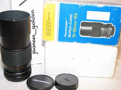 Promaster MC auto 75-150mm f/3.8  ZOOM LENS for Pentax 35mm SLR camera EXCELLENT - Image 1 of 4