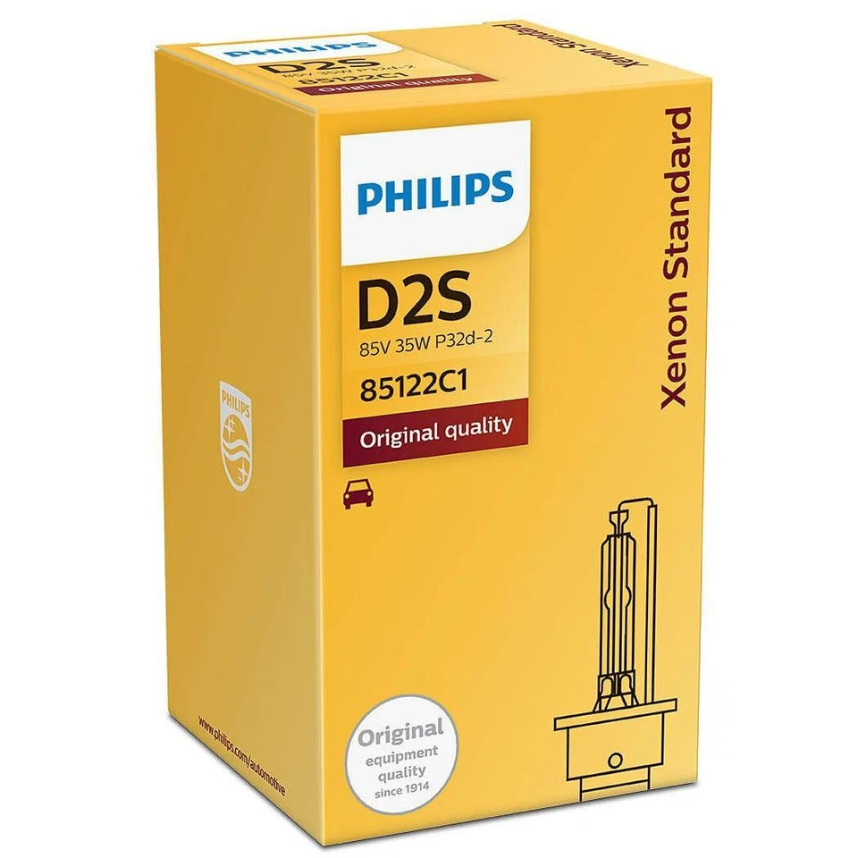 1x Philips D2S 35W Vision Xenón Más luz 85122VIC1 - Image 1 of 1