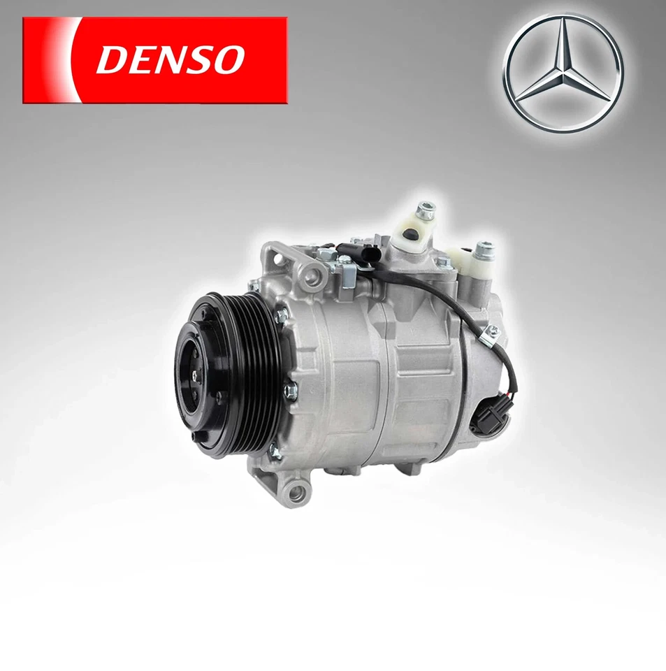 Compresor de aire acondicionado Denso 0012301211 OEM para Mercedes Benz S350 3,7 L 2006 Foto 1 de 1
