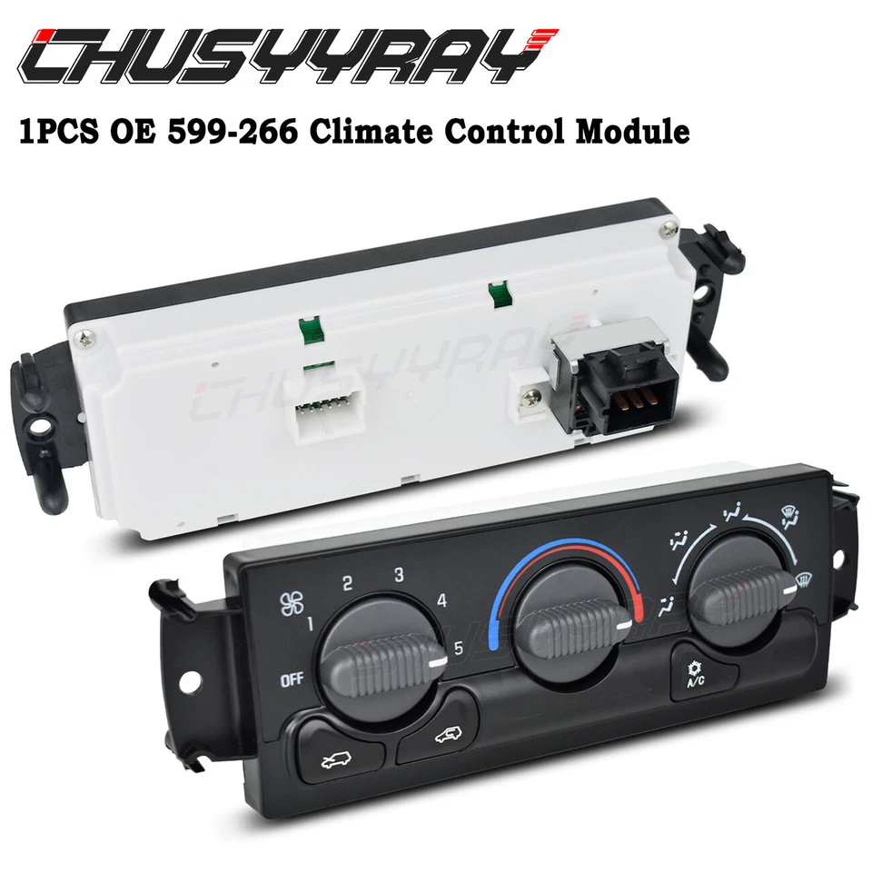 Модуль климат-контроля переменного тока 599-266 для 99-02 Chevy Silverado Suburban 1500 Tahoe - Изображение 1 из 4