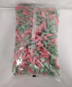 Mega Value Vegane Zuckerstangen mit Zuckergeschmack - Gelee Süßigkeiten mit Erdbeergeschmack - Gluten - Bild 1 von 13