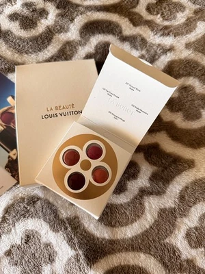 LOUIS VUITTON LIPSTICK SAMPLE 4 COLORS MONOGRAM SENSUAL WAVE NUDE GREAT ESCAPE - Image 1 of 4