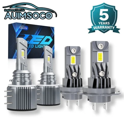 For Mercedes-Benz CLA250 2014-2019 LED Headlight Bulbs Kit High Low beam Bright - Image 1 of 4