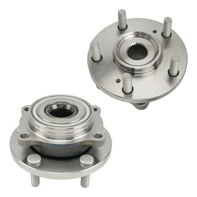 Pair Front Wheel Bearing & Hub for 2006-2012 Mitsubishi Galant Eclipse Endeavor Foto 1 de 4