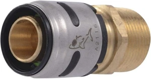 SharkBite 3/4 Zoll EvoPEX Stecker Adapter 2er Pack, Anschlussverschraubung PEX, K134Z2 - Bild 1 von 4