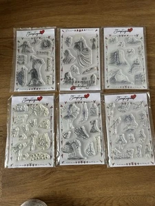 Pixie meadow clear polymer stamps - Stamptagious - Picture 1 of 7