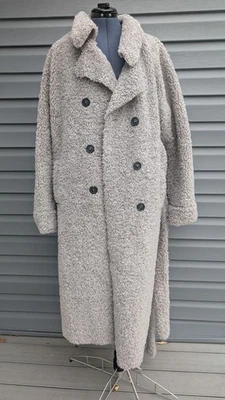 ASOS Women’s Beige Long Trench Coat Designer Size 4 - Image 1 of 4