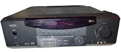 RCA RT2500 400W Home Theater AV Surround Receiver Amplifier For Parts / Repair  - Image 1 of 4
