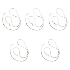 Set of 5 Ornements De Chaîne Téléphone Portable Manquer Sangle Charmes - Zdjęcie 1 z 12