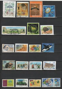 France années 2000 un lot de 40 timbres oblitération ronde /TR8095 - Imagen 1 de 2