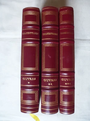 Shakespeare, Œuvres, 3 tomes, La Guilde du Livre 1962 - Photo 1/4