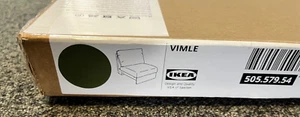 FUNDA DE REPUESTO IKEA VIMLE 1 asiento sección sofá Djuparp terciopelo verde 505.579.54 - Imagen 1 de 4