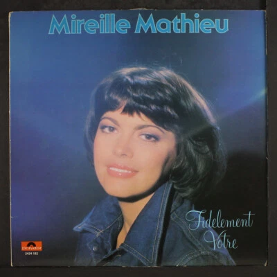 MIREILLE MATHIEU: fidelement votre POLYDOR 12" LP 33 RPM Canada - Image 1 of 2
