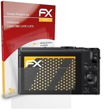 3x Screen Protection Film for Panasonic Lumix DMC-LX10 / LX15 matt&shockproof