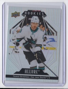 2022-23 Upper Deck Allure Rookies Thomas Bordeleau Rookie San Jose Sharks #141