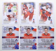 2019 BY cards IIHF World Championship Team Czech Republic Pick a Player Card