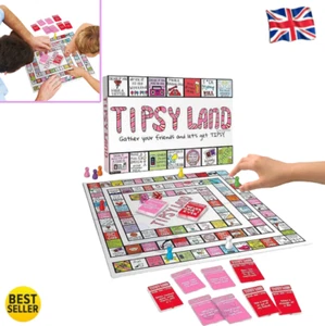 Tipsy Land Drinking Game For Friends In Party Board Games Tasks And Challenges - Picture 1 of 22