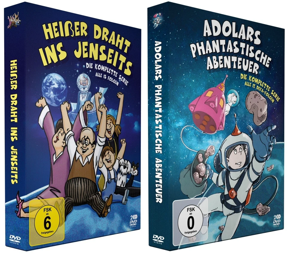 Adolar-Boxen: Heißer Draht ins Jenseits/Adolars phantastische Abenteuer [4 DVDs] - Image 1 of 4