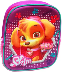 NEW 3D SMALL BACKPACK SCHOOL BAG KIDS DAYCARE PRESCHOOL GIRLS GIFT PAW PATROL - Picture 1 of 3