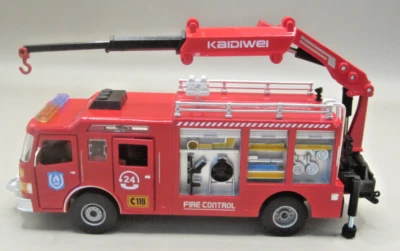 KDW Replica Kaidiwei Fire Rescue Vehicle with Crane,Heavy Rescue 1:50 NIB - Image 1 of 4