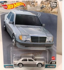 2023 Hot Wheels Premium Canyon Warriors #5 Silver Mercedes Benz 500 E Car NEW - Picture 1 of 1