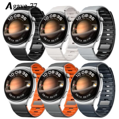 22mm Luxury Resin Band Magnetic Strap For Huawei Watch GT4 46mm 4/4pro 3pro46mm - Image 1 of 4