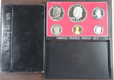 1978-S US Mint Proof Set 6 Coin Set OGP Original Government Packaging - Image 1 of 4