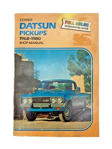 Datsun Pick-up Truck 1968-1980 Repair Shop Manual Full Color - Picture 1 of 4