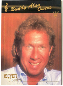 BUDDY ALAN OWENS ~ ACM COUNTRY CLASSICS COLLECTORS CARD  1992 USA 1st Ed. 31Yrs!