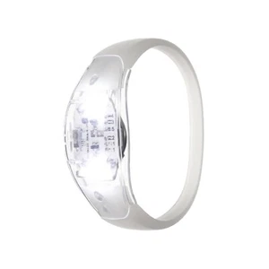 48 Blanc Son Activé LED Bracelets Allumer Clignotante Voix Contrôle Bracelet GB - Picture 1 of 4
