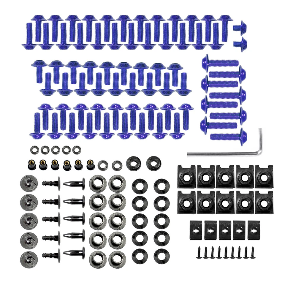 Complete Full Fairing Bolts Kit Screws Fit For Honda GROM MSX125 2013-2018   - Изображение 1 из 1
