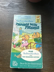 VHS The Berenstain Bears Trouble with Friends & The Coughing Catfish (VHS, 1991) - Picture 1 of 6