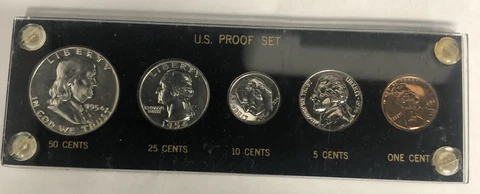 1954 US Proof Set #9 Cover