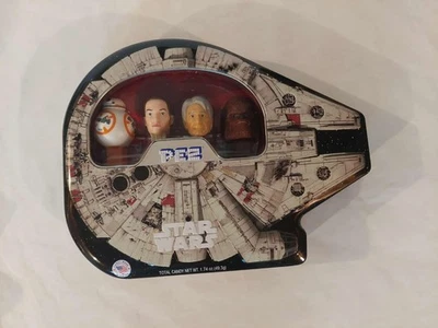 PEZ NUEVO EN PAQUETE Disney Star Wars 2017 Juego de Coleccionista Lata de Regalo 4 Dispensadores con Caramelos Foto 1 de 4