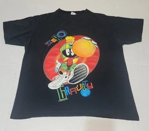Vintage Marvin The Martian Zero Gravity T Shirt Sz M - 1993 - Picture 1 of 7