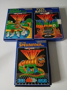 Lot Of 3 CIB VOICE SERIES Odyssey 2  Game Sid the Spellbinder NIMBLE NUMBERS NED - Picture 1 of 8
