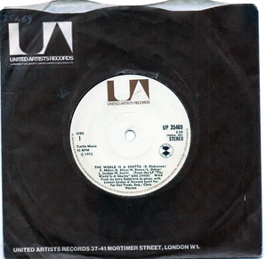 WAR THE WORLD IS A GHETTO ORIGINAL UK 1972 ISSUE 7" 45rpm SINGLE VERY GOOD - Picture 1 of 4