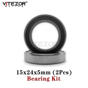 15x24x5mm Outer Hub Bearings Kit for Traxxas 1/5 X-MAXX XMAXX 6S 8S Rc Monster - Picture 1 of 6
