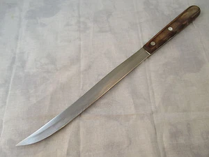 Case XX CAP 116-8  8 inch Slicing Knife with Right Hand Finger Grip Handle - Picture 1 of 6