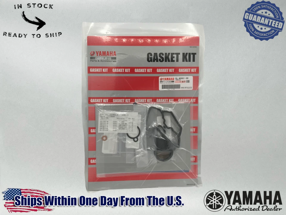 KIT DE JUNTA DE EXTREMO SUPERIOR YAMAHA OEM 2014-2017 YZ450F YZ 450F 450 1SL-W0001-00-00 1 Foto 1 de 4