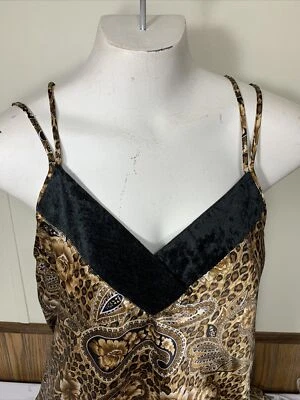 Vestido sin mangas largo satinado vintage Gilligan O’Malley talla grande con lazo trasero Foto 1 de 4